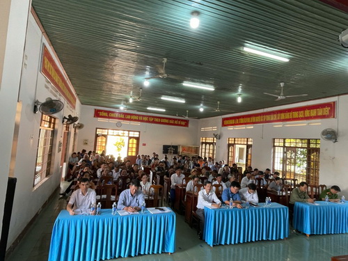 Gặp mặt công dân lên đường nhập ngũ năm 2924